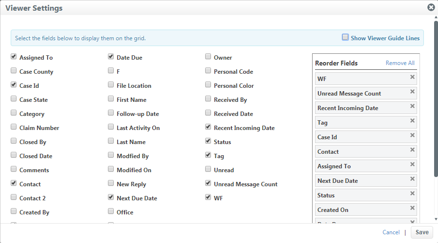 How do I customize my View Settings (layout) in Services? – Help Center