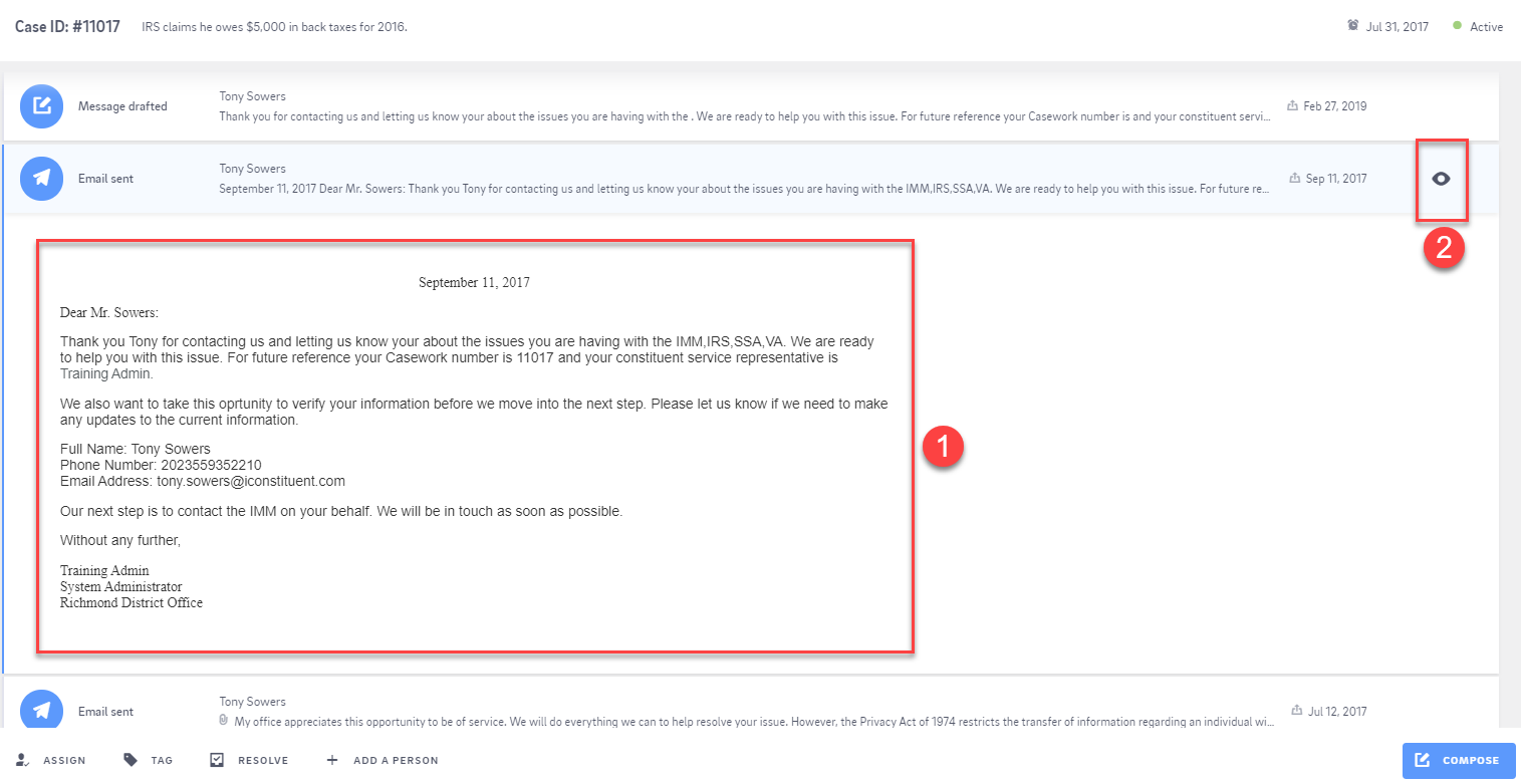 Types of communication letter picture